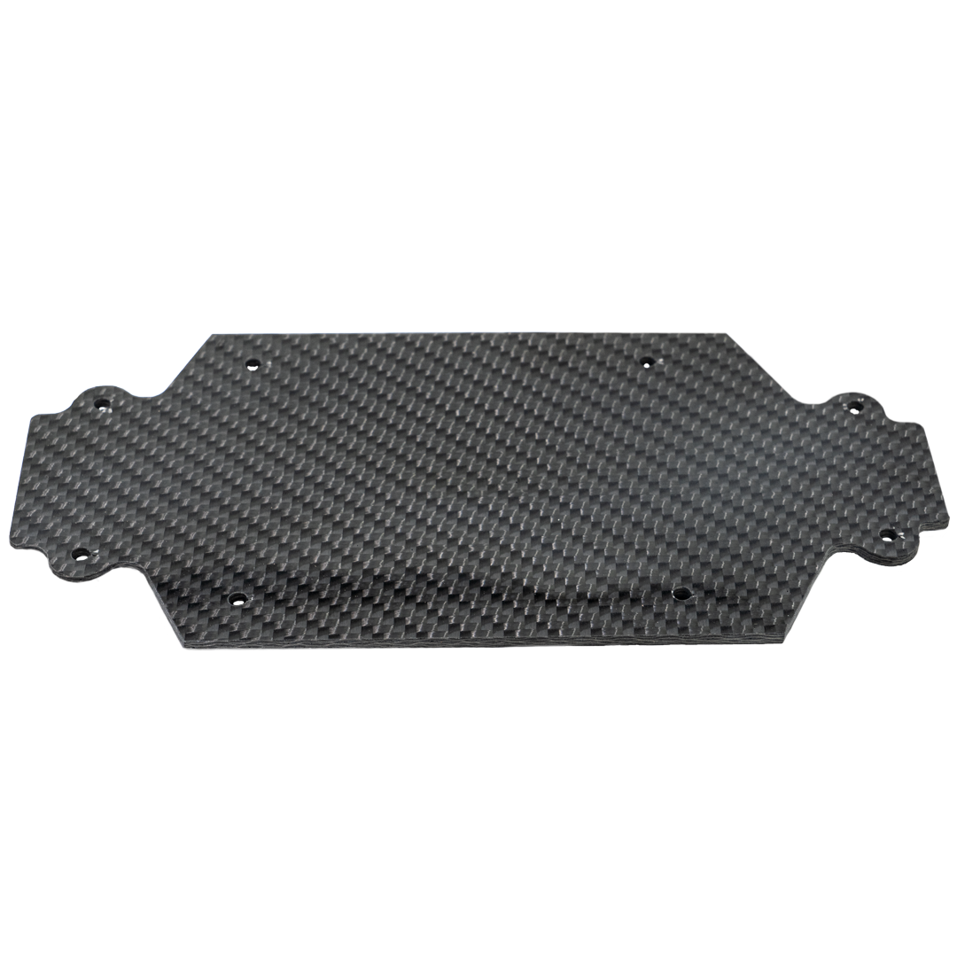 water jet cut carbon fiber drone body