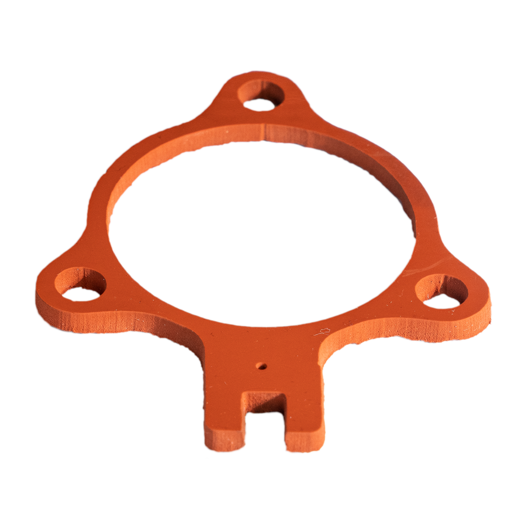 waterjet cut rubber silicone gasket