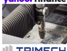 Yahoo Finance reports that Trimech now sells WAZER waterjets